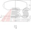 SUZUK 5520065J00 Brake Pad Set, disc brake